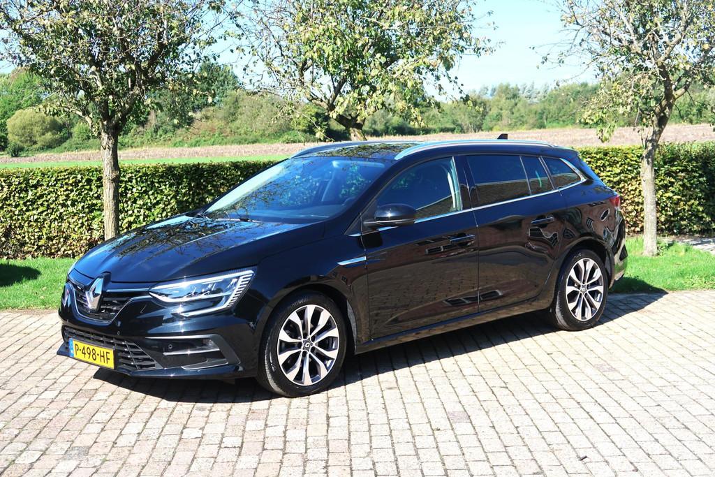 Renault Mégane Estate 1.0 TCe Intens | NL-auto | 1e Eig | G, Stof, Gebruikt, Euro 6, Zwart
