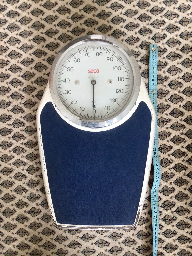 Seca medische weegschaal, analoog, Ophalen, Gebruikt, Analoog, 100 kg of meer