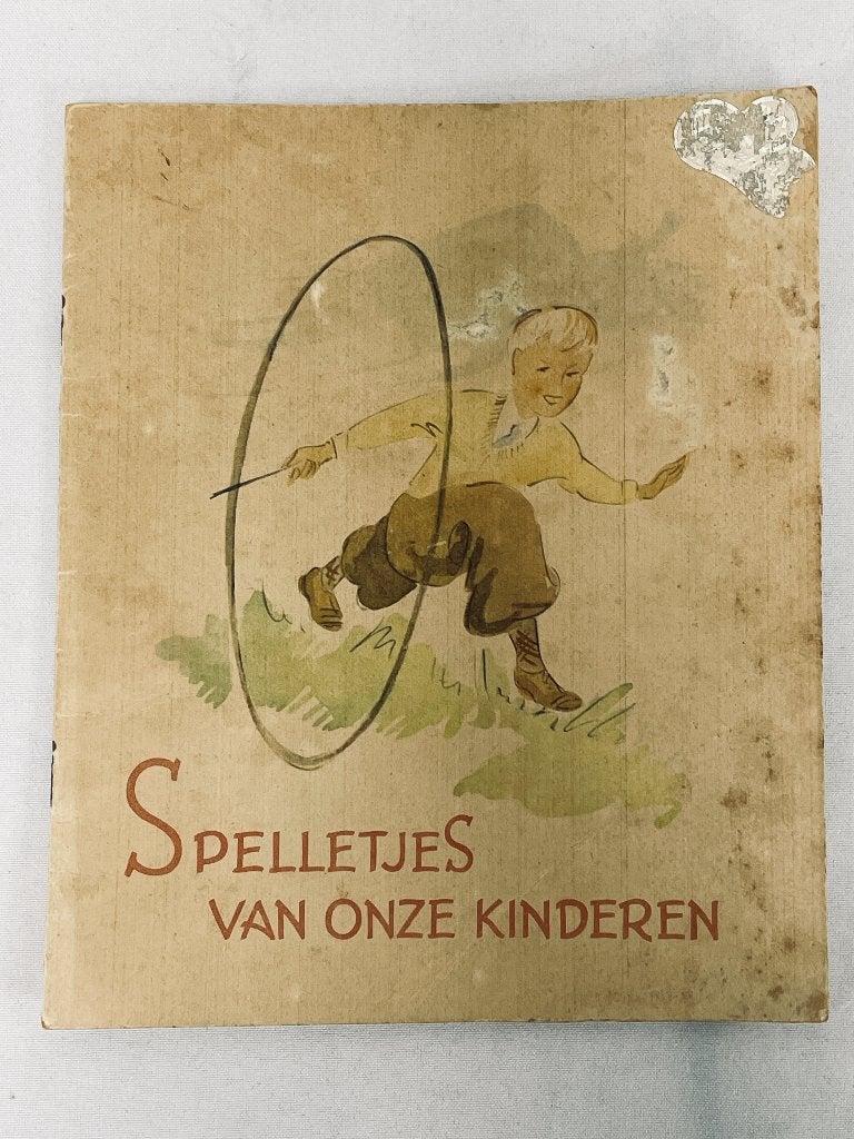 Spelletjes van onze Kinderen origineel reclame boekje Droste, Gebruikt, -, -, Overige typen