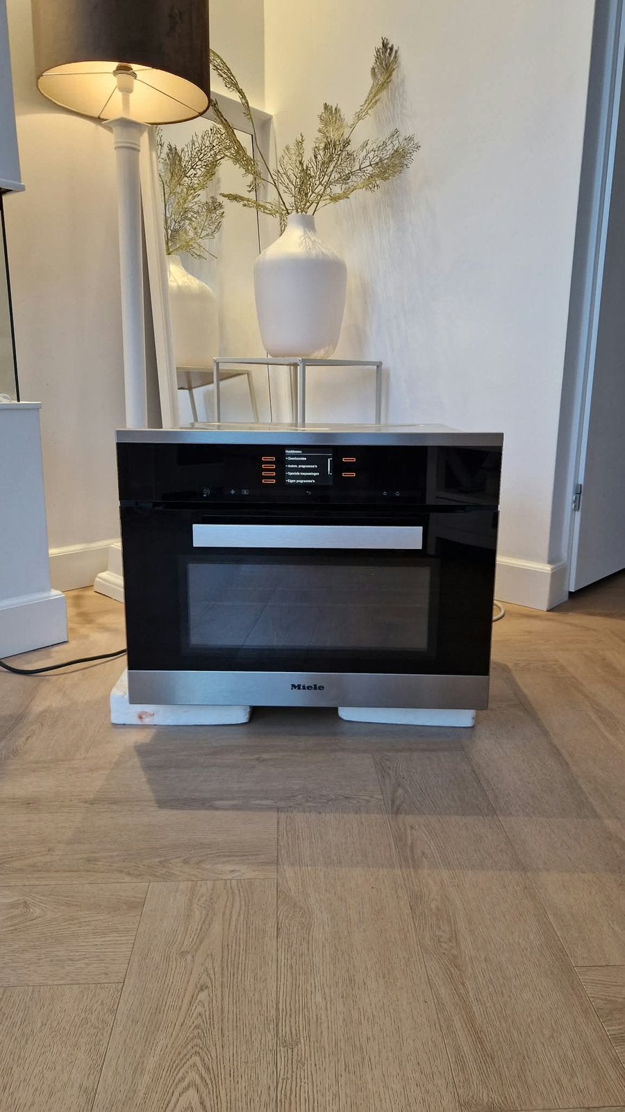 Miele combi oven magnetron, Witgoed en Apparatuur, Ophalen, Combimagnetron, Gebruikt, Inbouw