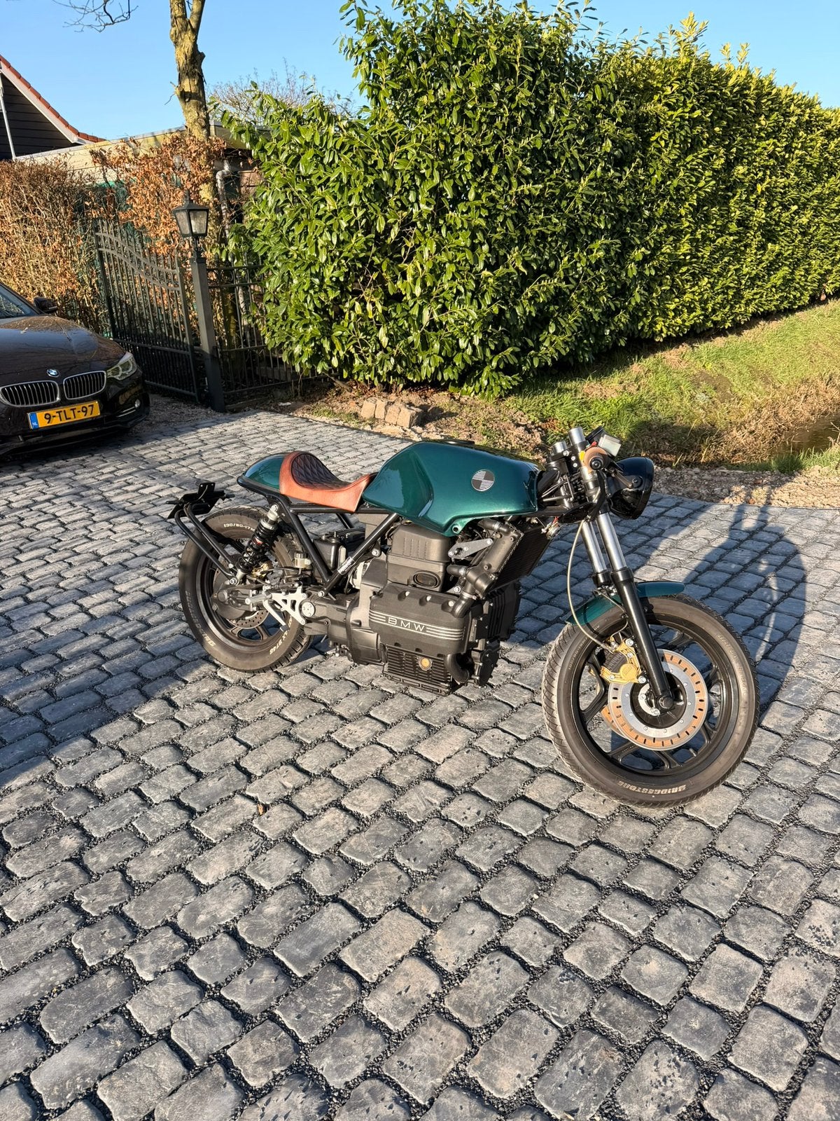 BMW K75 Caferacer – 1992 – Groen – 123.487 km, Particulier