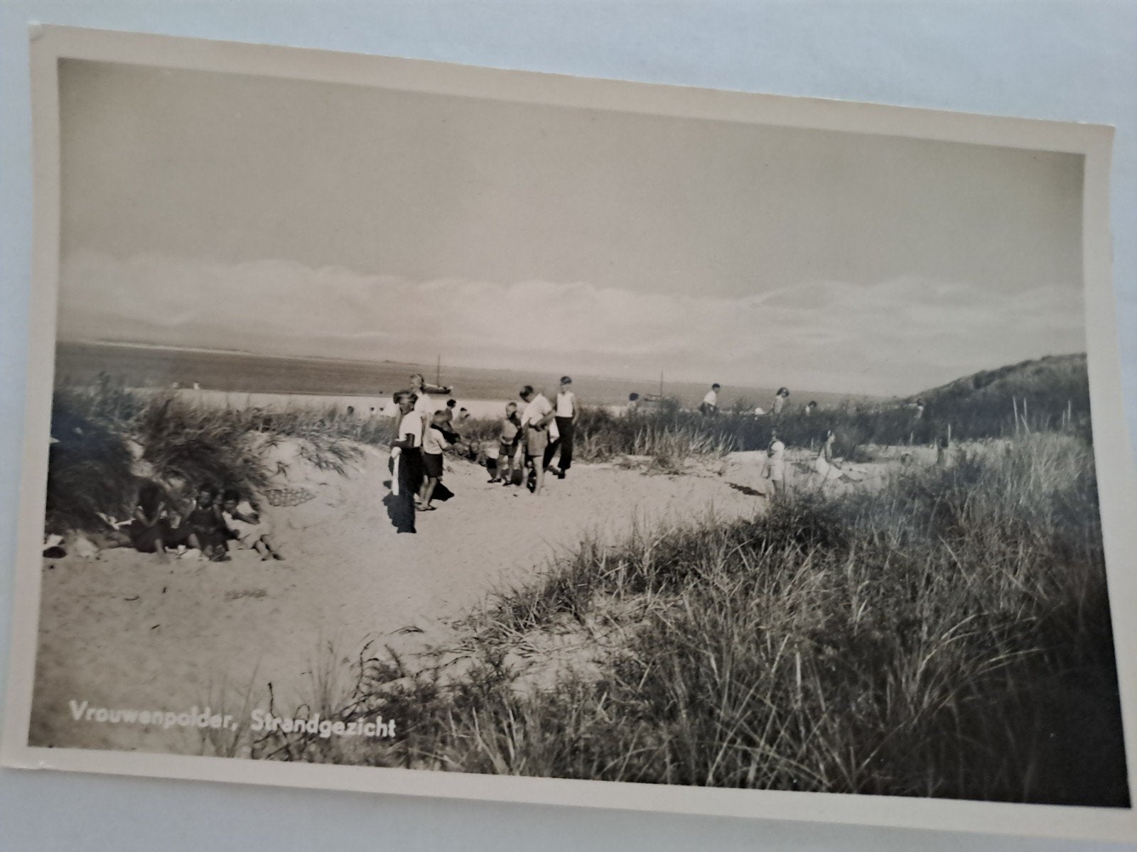 Vrouwenpolder,  strandgezicht, Verzamelen, Ophalen of Verzenden