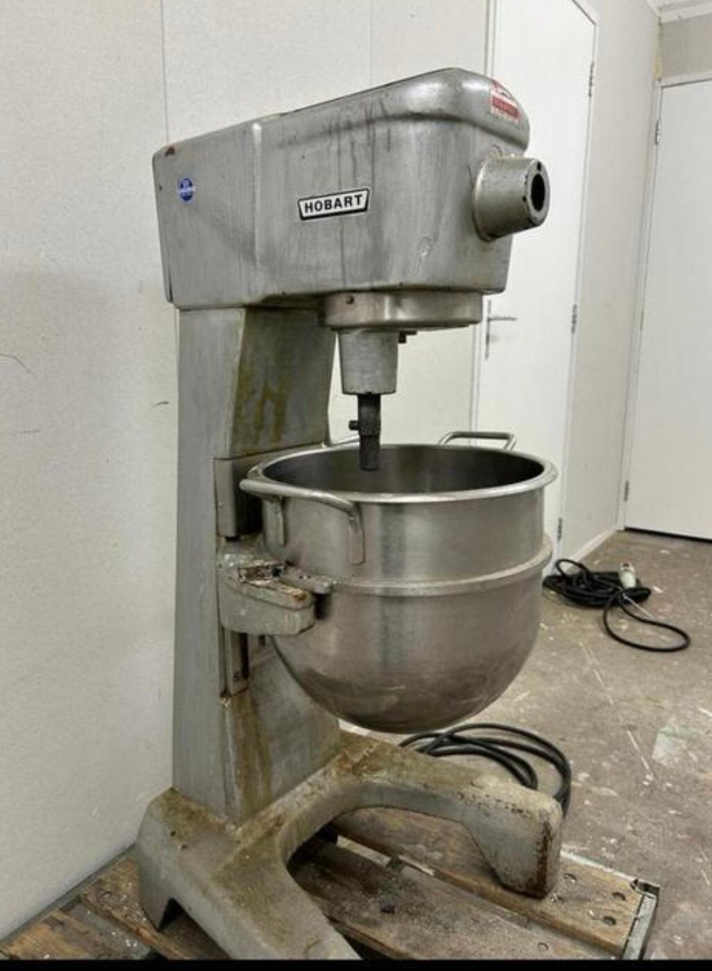 Hobart deeg mixer menger planeetmenger, 4 liter of meer, Ophalen of Verzenden, Gebruikt, 3 snelheden of meer
