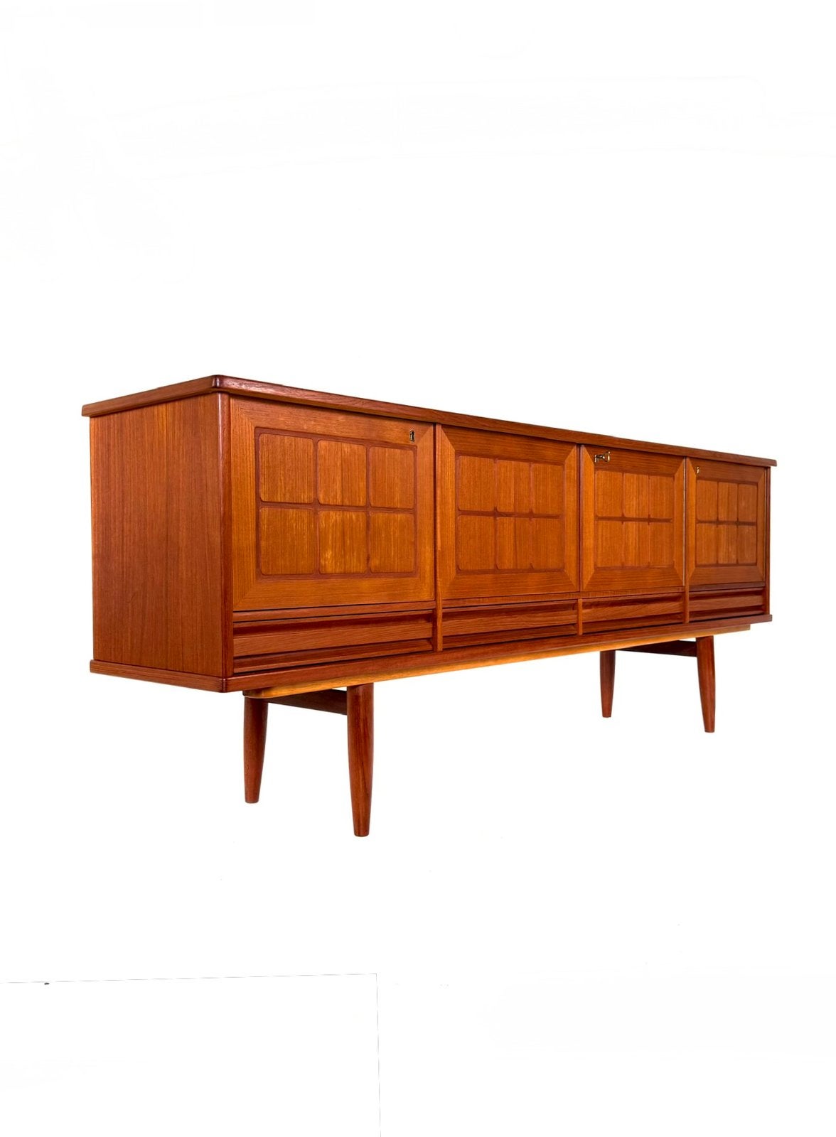 Vintage grafisch sideboard, Nordas Kruk ‘60