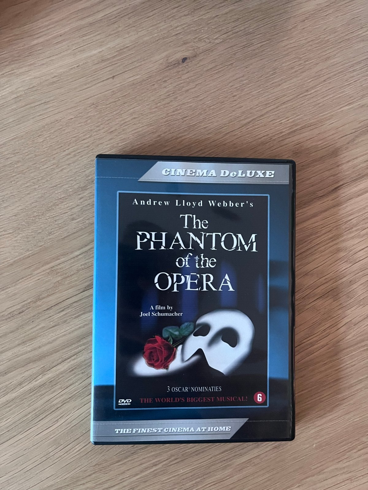 The Phantom of the Opera DVD - Andrew Lloyd Webber, Engels, Nederlands, Ophalen of Verzenden, Zo goed als nieuw