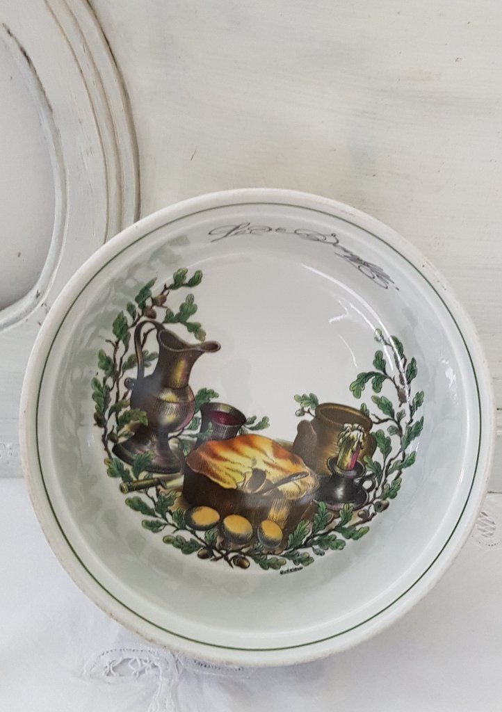 Apilco vintage soufflé schaal, jacht, Ophalen of Verzenden