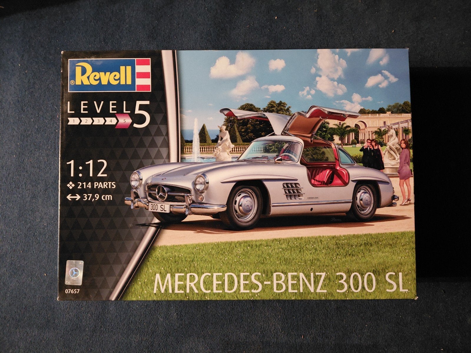 Revell Mercedes-Benz 300 SL Modelbouwkit 1:12, Auto, Revell, Groter dan 1:32, Nieuw