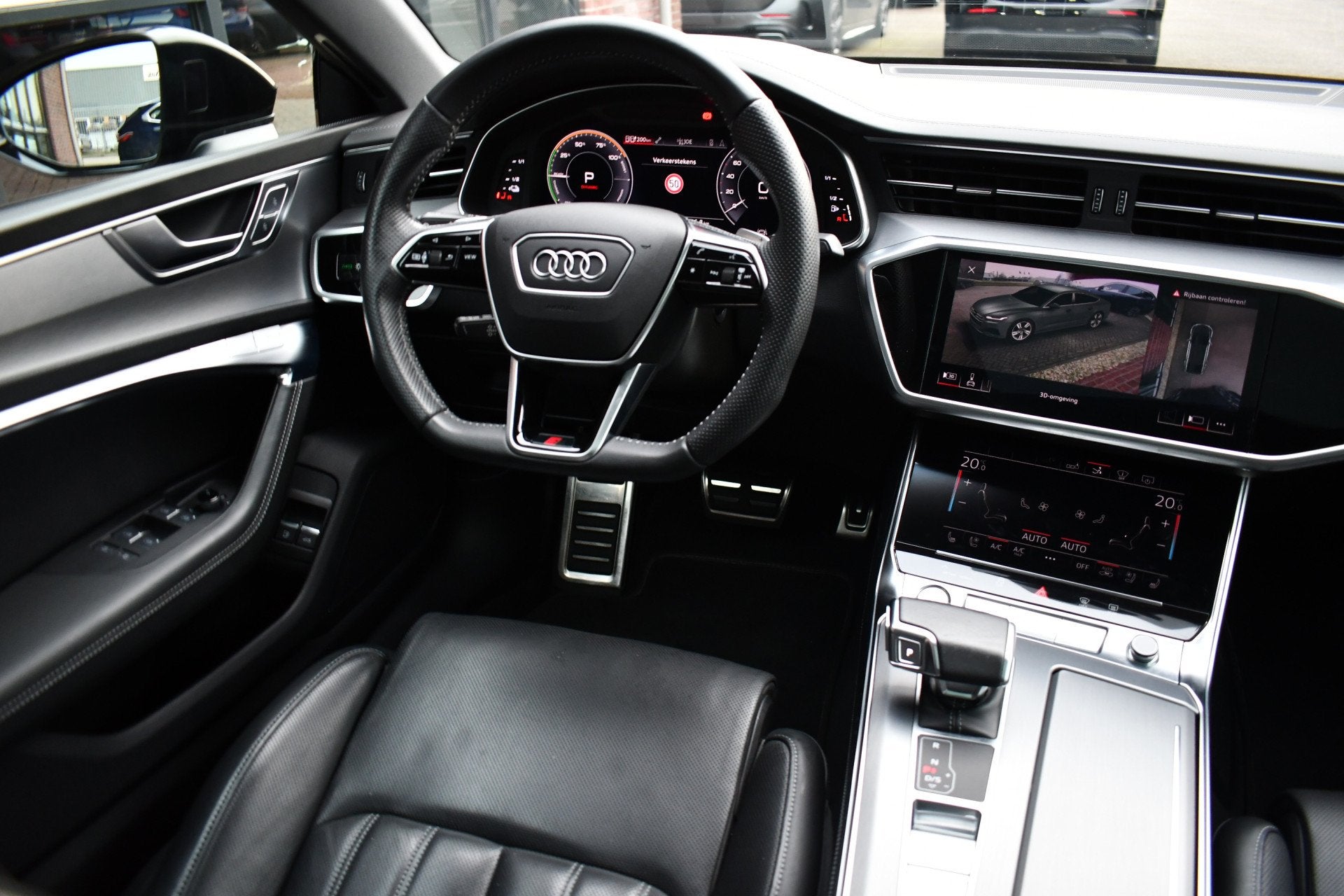 Audi A7 Sportback 55 TFSI e quattro Comp Pano HUD B&O 360 Ma, 12 maanden, Gebruikt, Zwart, 4 cilinders