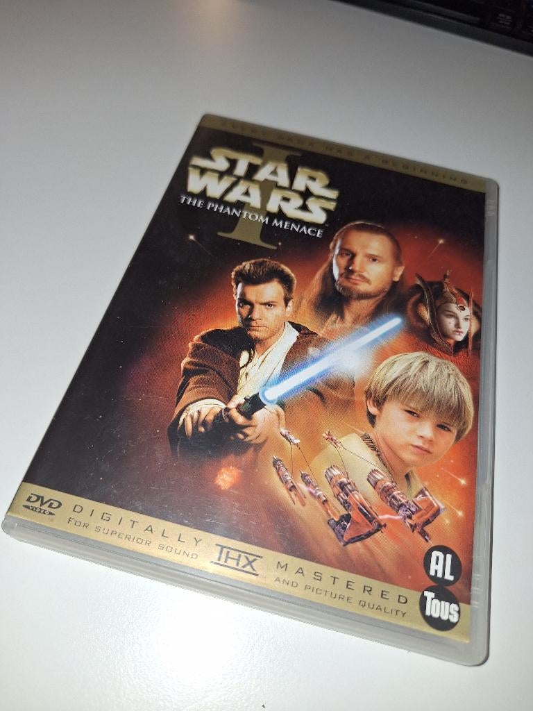 Star Wars Episode 1 - Phantom Menace (2DVD), Ophalen of Verzenden, Zo goed als nieuw, Overige typen