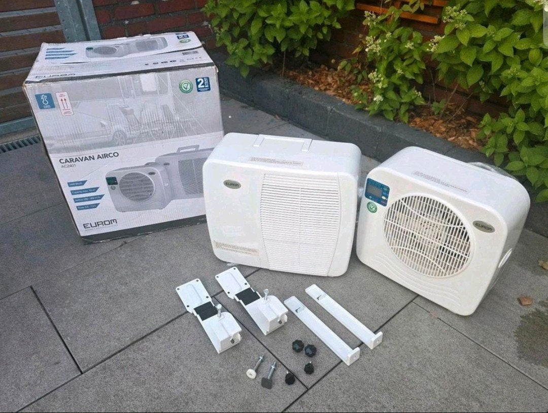 Eurom AC2401 E zo goed als nieuw, Minder dan 60 m³, 3 snelheden of meer, Ophalen of Verzenden, Zo goed als nieuw