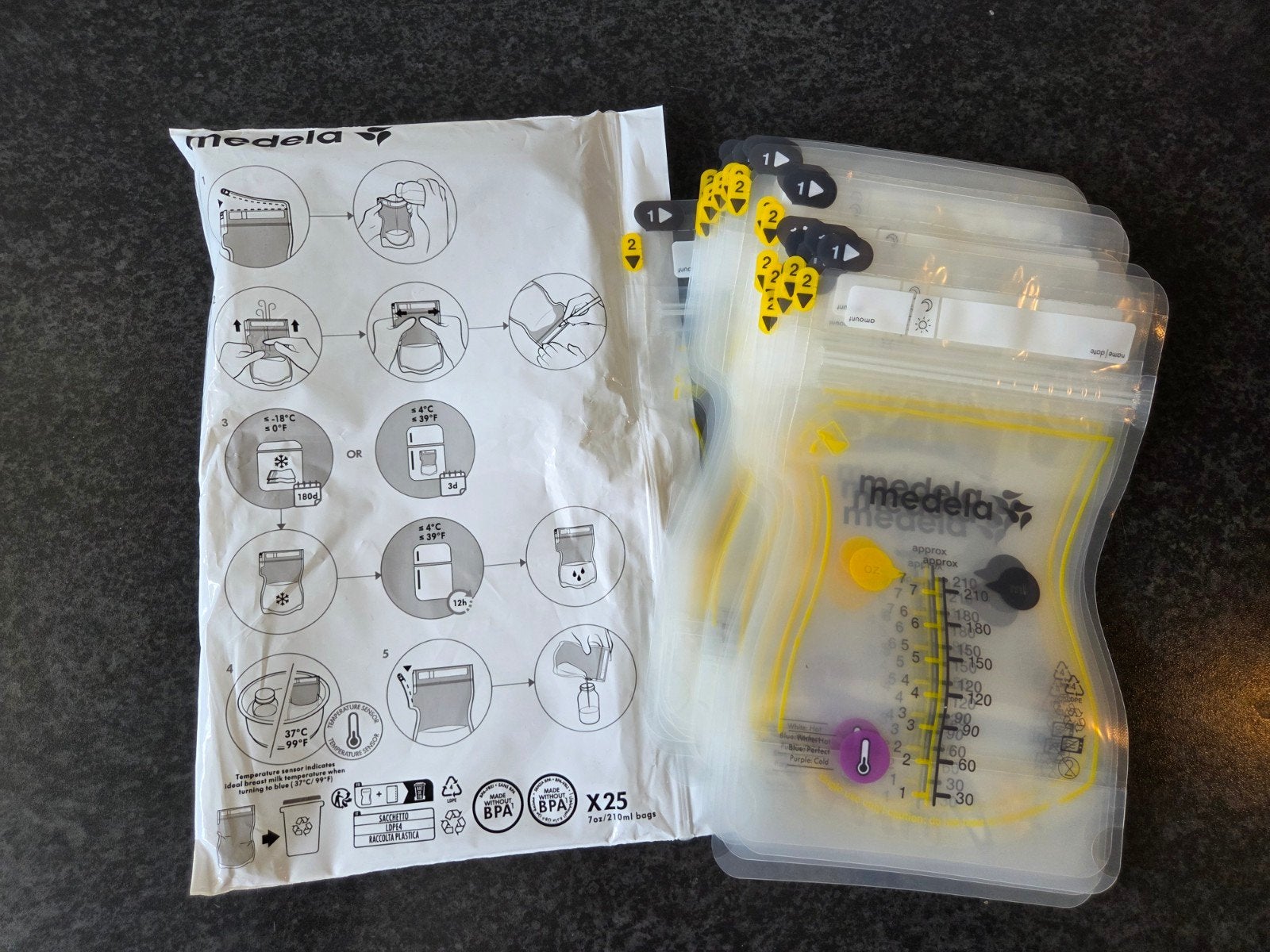 Medela Moedermelk Bewaarzakjes - 20 stuks, Medela, Overige typen, Nieuw, Ophalen of Verzenden