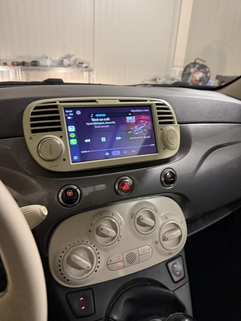 Fiat 500 CarPlay scherm inbouwen – HD touchscreen, Ophalen, Nieuw
