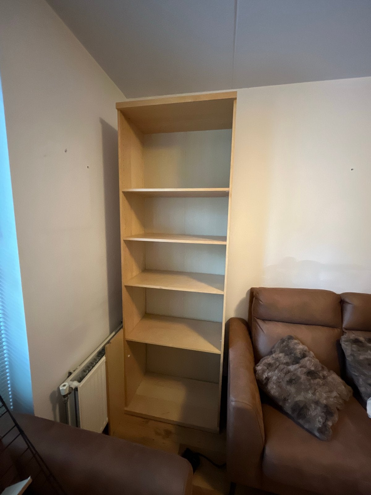 2 Houten ikea Bonde kast met Verstelbare Planken, Ophalen, Met plank(en), Minder dan 50 cm, Gebruikt