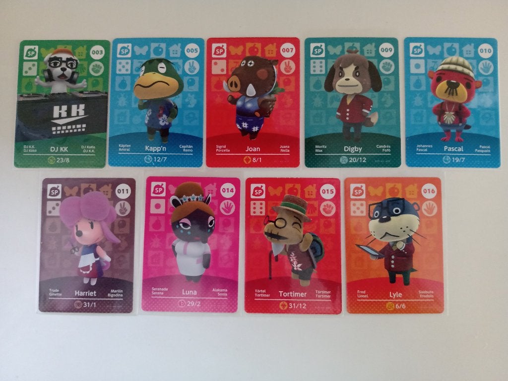 Animal Crossing Amiibo kaarten serie 1 t/m 4 + Sanrio, Spelcomputers en Games, Games | Nintendo Switch, Overige genres, 1 speler