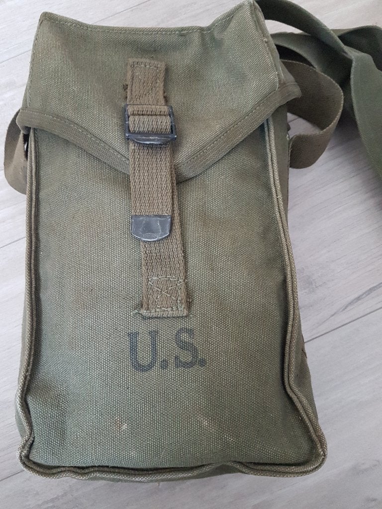 us general purpose ammo bag 1944, Ophalen of Verzenden, Landmacht, Amerika, Overige typen