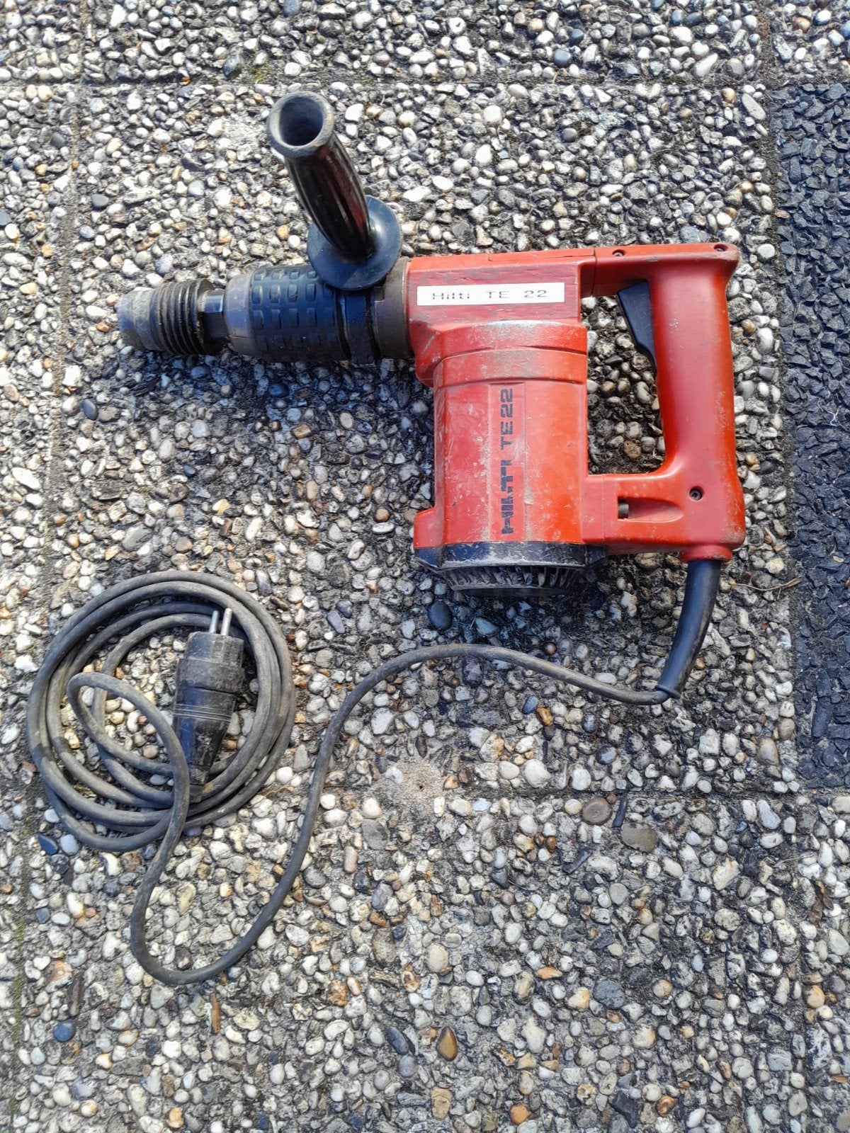 Hilti TE 22 Boorhamer - Krachtig en Betrouwbaar, Ophalen, Gebruikt, Boor- en/of Breekhamer, Klopboormechanisme