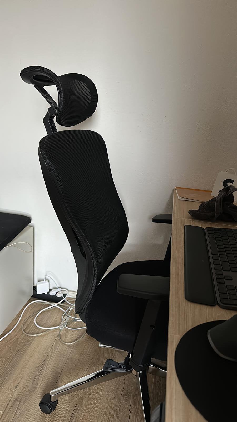 Hbada P5 premium ergonomische stoel, Ophalen of Verzenden, Zo goed als nieuw, Zwart