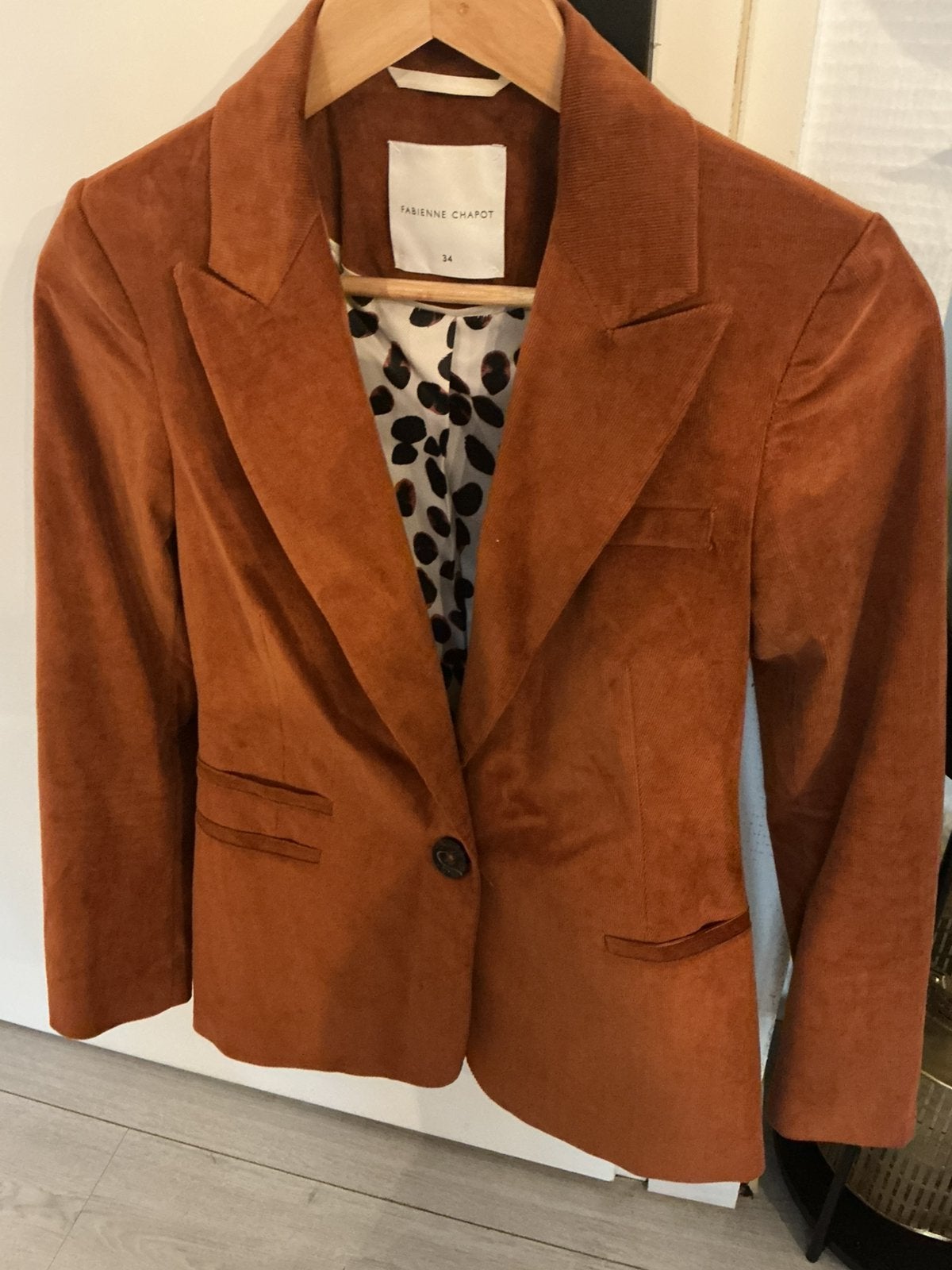 Prachtig nieuw colbert van Fabienne chapot, Bruin, Nieuw, Ophalen of Verzenden, Jasje