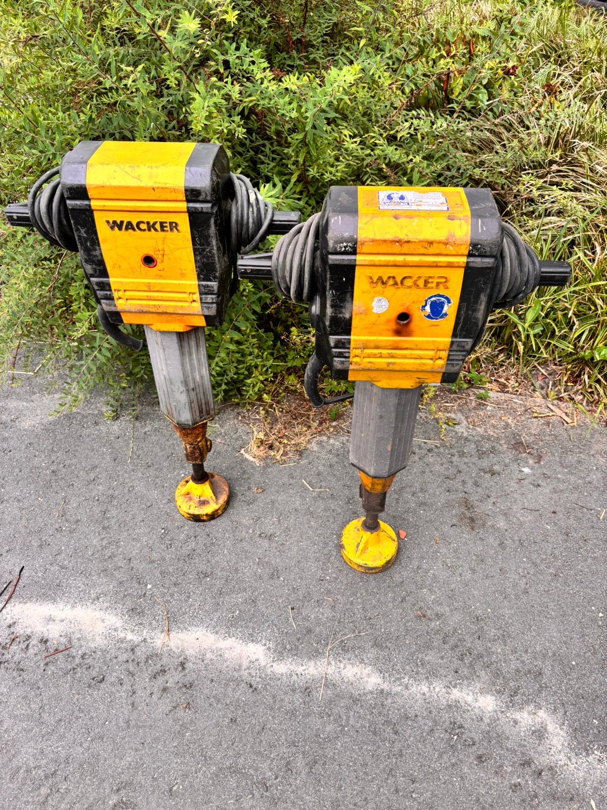 Wacker palenrammers, Ophalen, Gebruikt