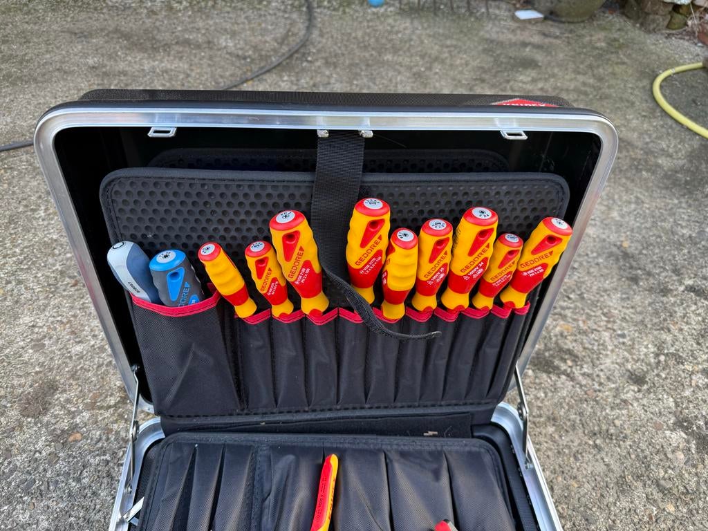 Knipex gevulde gereedschapskoffer Gedore Bahco Sola - Nieuw, Doe-het-zelf en Verbouw, Gereedschap | Handgereedschap, Ophalen, Nieuw