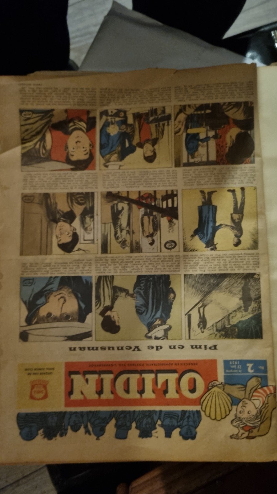 Olidin stripcomics no.2 tm 23  -- 1959, Ophalen of Verzenden, Gelezen, Walt Disney (Donald Duck), Europa