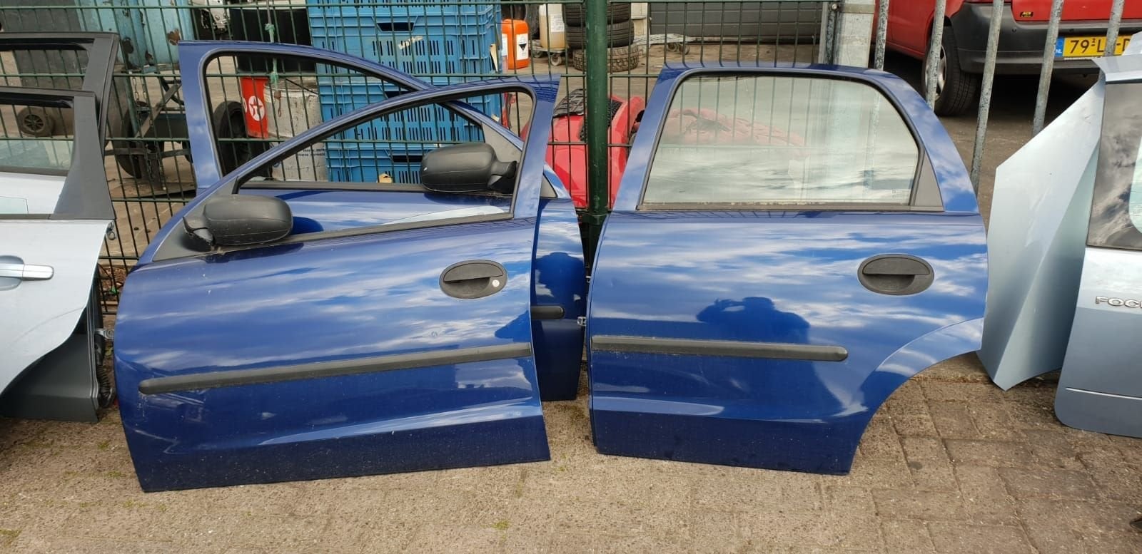 OPEL CORSA C PORTIEREN, Auto-onderdelen, Gebruikt, -, Deur, -