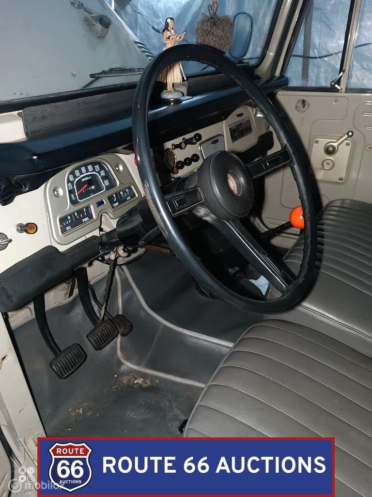 Toyota Land Cruiser FJ43 | 1975 | Route 66 Auctions, Auto's, Overige carrosserieën, Zwart, Bedrijf, Handgeschakeld