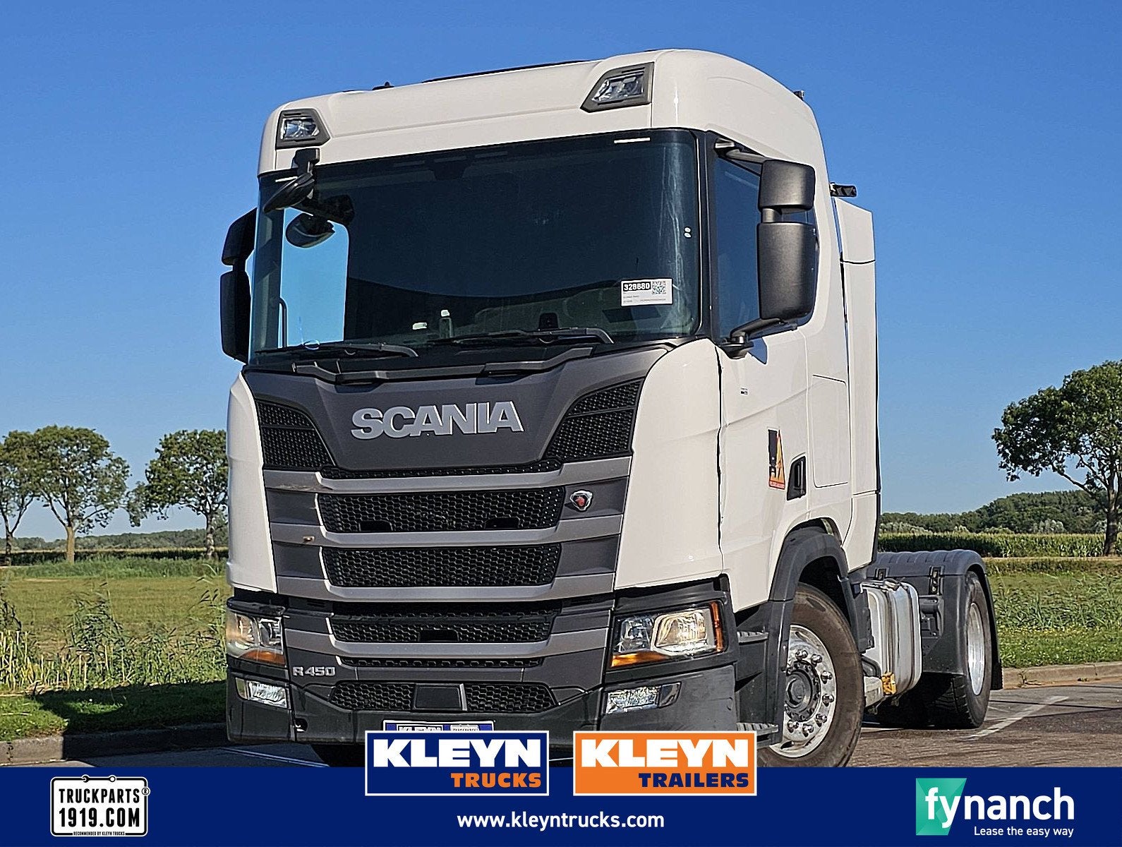 SCANIA R450, Automaat, Euro 6, Scania, Wit