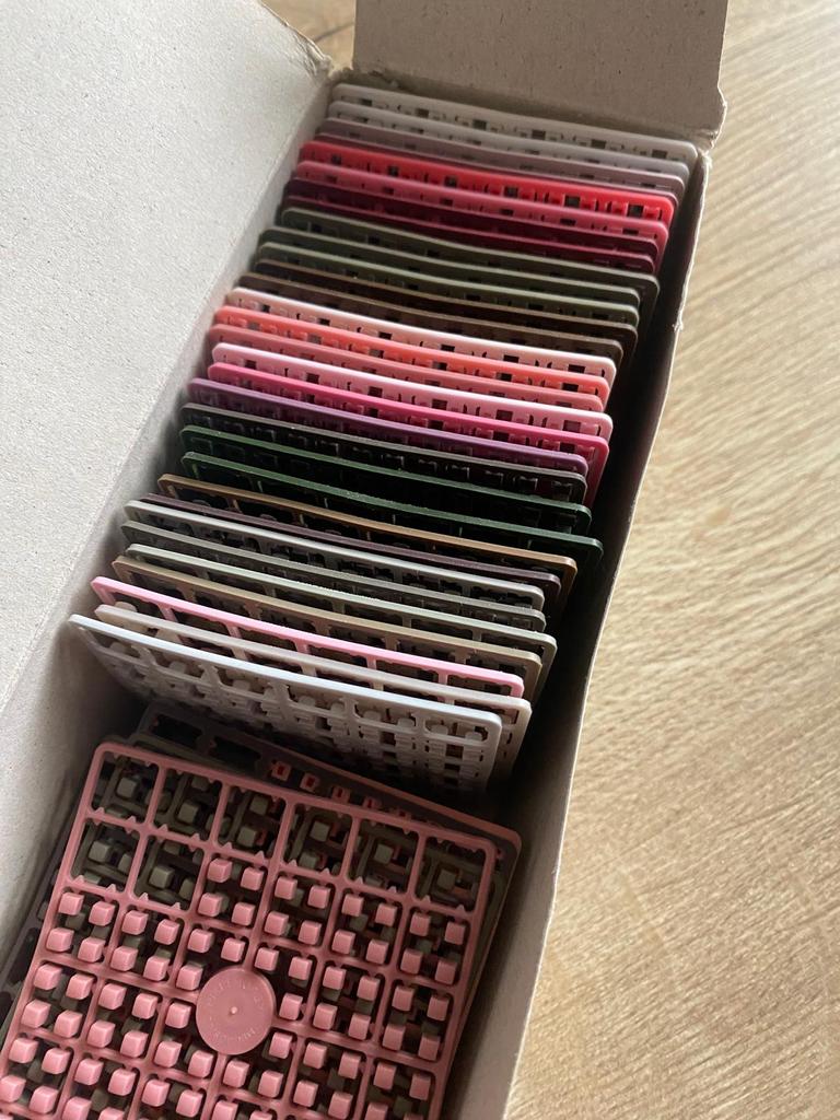 Pixelhobby plaatjes set – diverse kleuren, Gebruikt, Overige typen, Meerkleurig, Ophalen of Verzenden