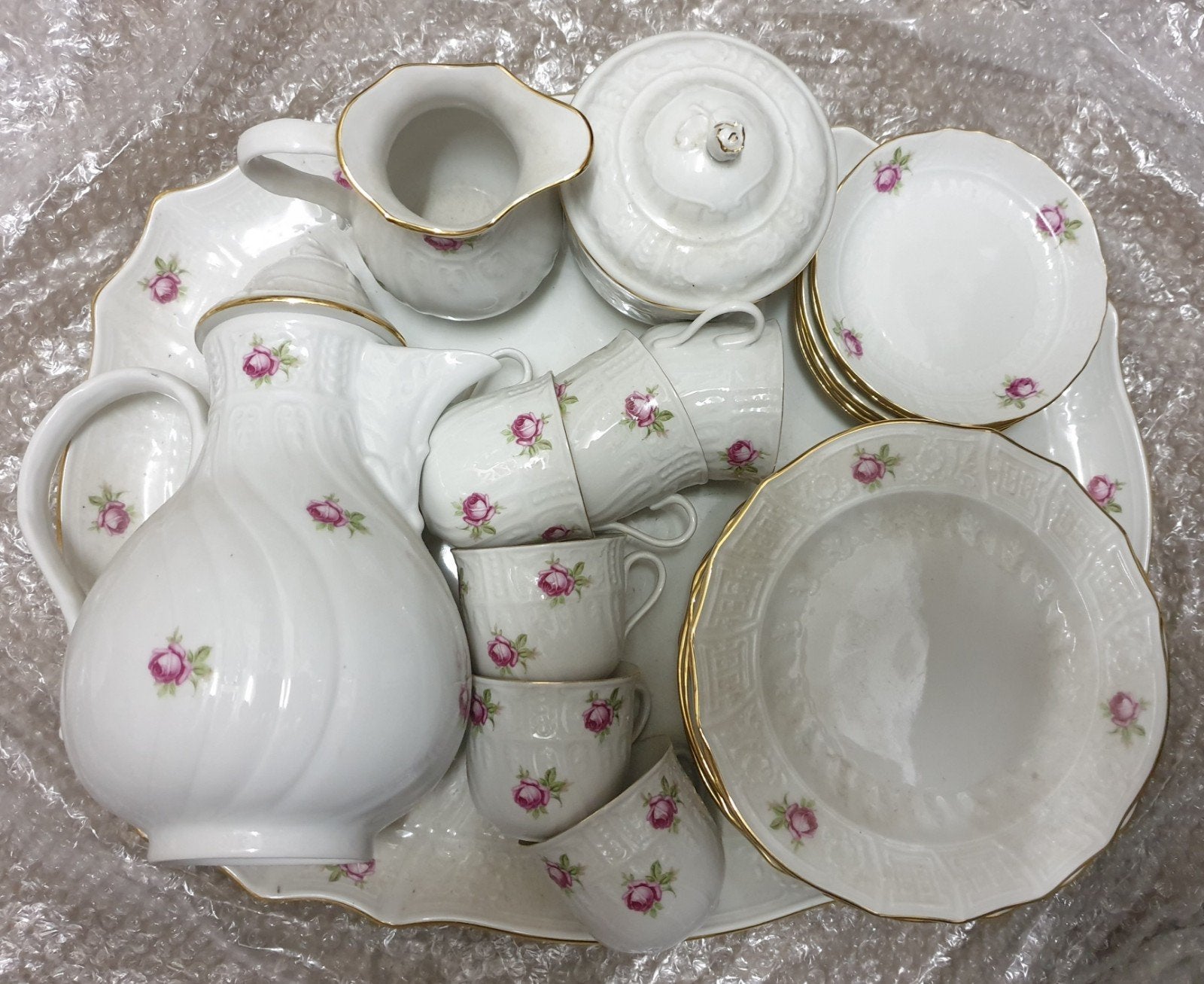 Servies voor 6 personen merk Pirken Hammer uit Tsjechië., Overige merken, Overige typen, Ophalen of Verzenden, Zo goed als nieuw