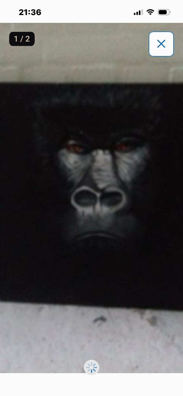 Gorilla, Antiek en Kunst, Ophalen of Verzenden