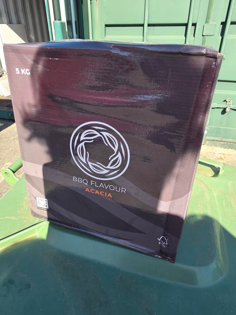 5 kg bbq flavour acacia, Ophalen