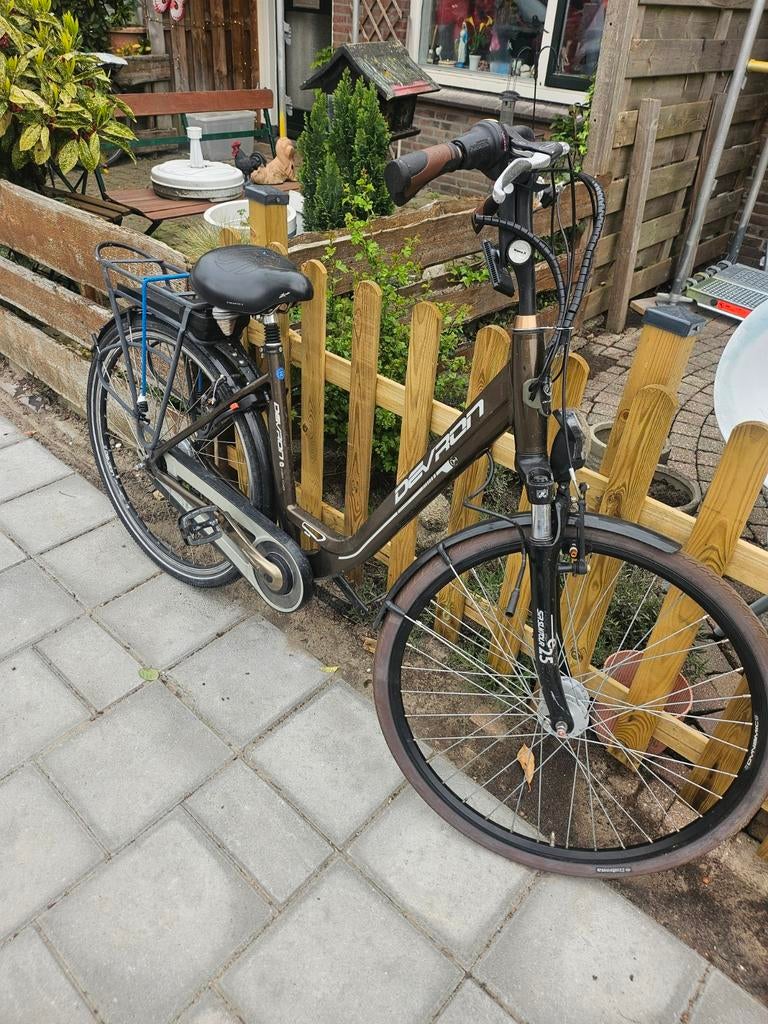 Kapotte elektrische fiets - Devron, Fietsen en Brommers, Elektrische fietsen, Ophalen, Gebruikt, Overige merken