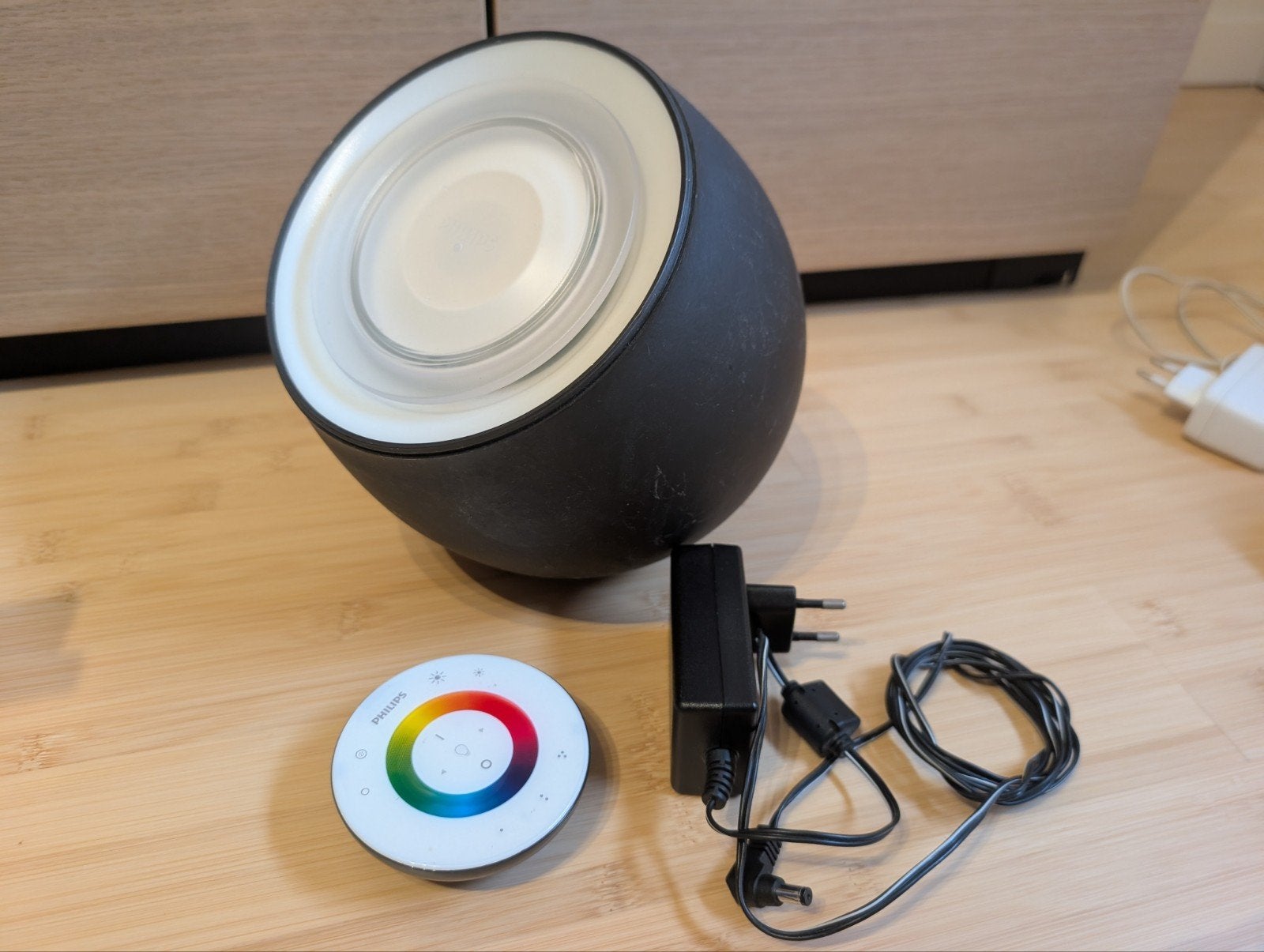 Philips LivingColors Gen2 - Zwart mat, Ophalen, Dimbaar, Gebruikt, Zwart
