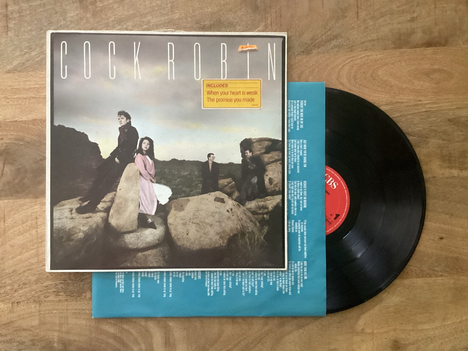 Cock Robin - Cock Robin (LP), Cd's en Dvd's, Vinyl | Pop, Ophalen of Verzenden, 12 inch