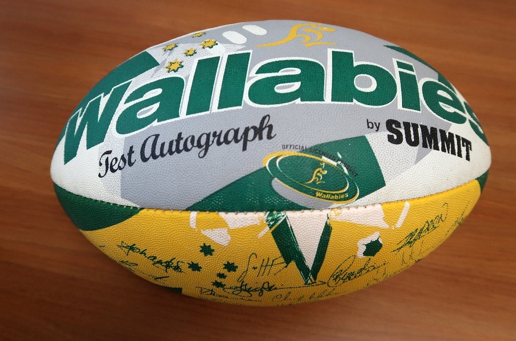 Rugbybal Wallabies Australië, Ophalen of Verzenden, Zo goed als nieuw, Kleding