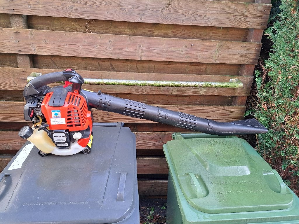 4 takt Bladblazer Dolmar/Makita PB-252.4, Tuin en Terras, Ophalen, Benzine, Gebruikt, Handgedragen