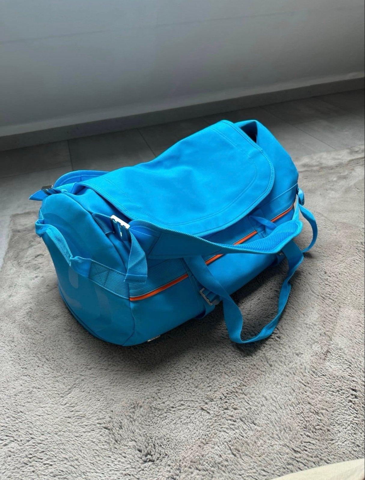 Coolblue tas, handdoek en frisbee, Ophalen, 30 cm of meer, Blauw, Zo goed als nieuw