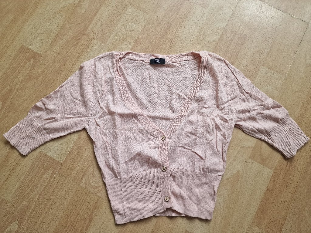 roze bolero/vestje, maat 34, Ophalen of Verzenden, Zo goed als nieuw, Maat 34 (XS) of kleiner, Roze