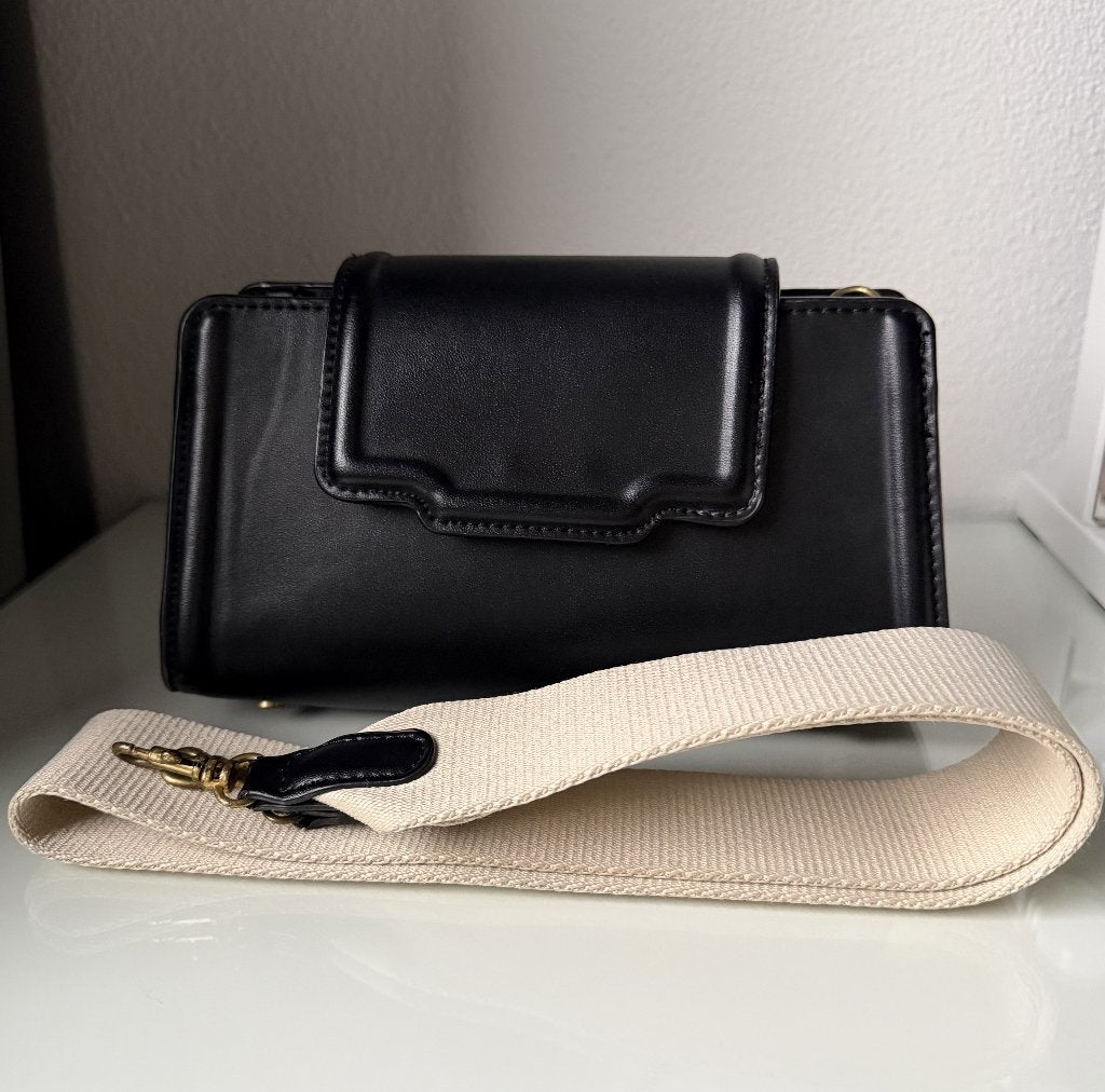 Zara tas, Ophalen of Verzenden, Gebruikt, Zwart, Schoudertasje