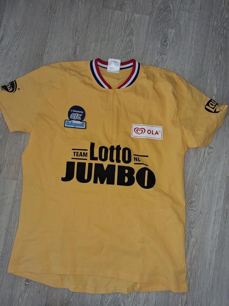 Team Lotto Jumbo wielershirt - Geel - Maat XXL, Verzenden, Geel, Onbekend, Overige maten