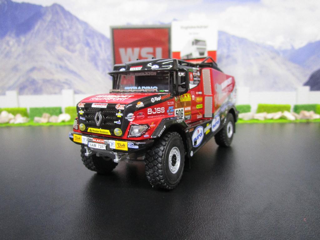 Wsi 410227 Mammoet, Renault Sherpa 2018 "Zie Omschrijving", Hobby en Vrije tijd, Modelauto's | 1:50, Ophalen, Nieuw, Bus of Vrachtwagen