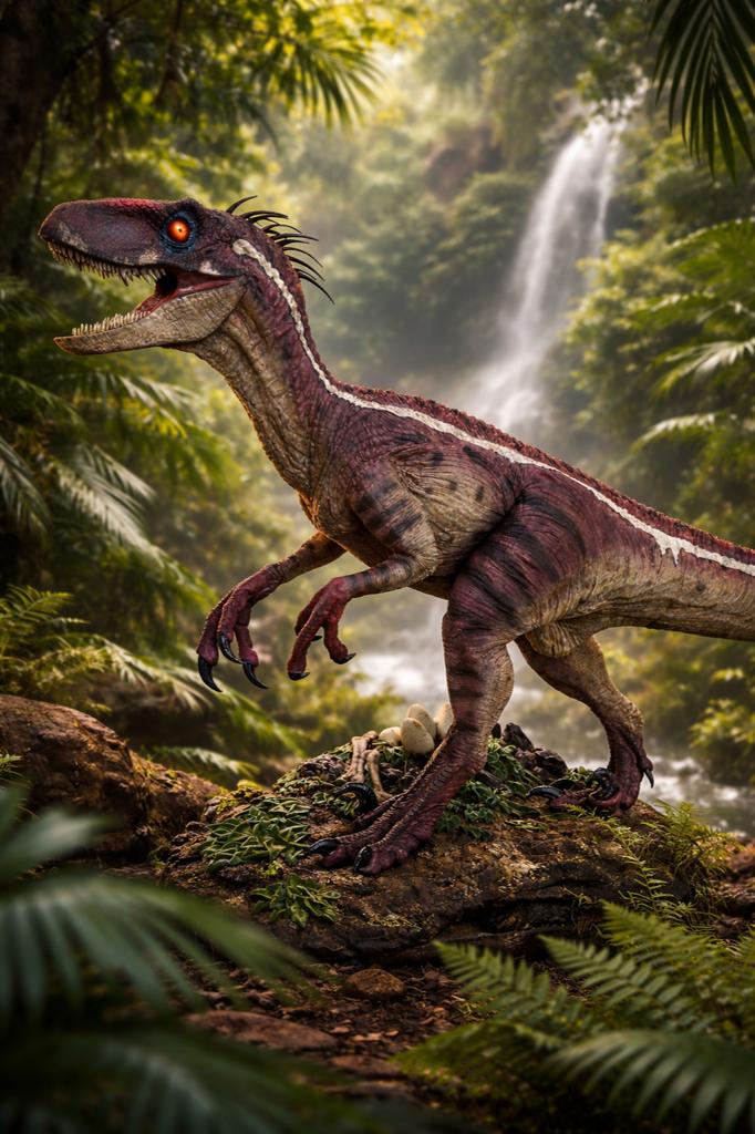 Dinosaur/JurassicPark Custom Handpainted Statue’s, Ophalen of Verzenden, Nieuw