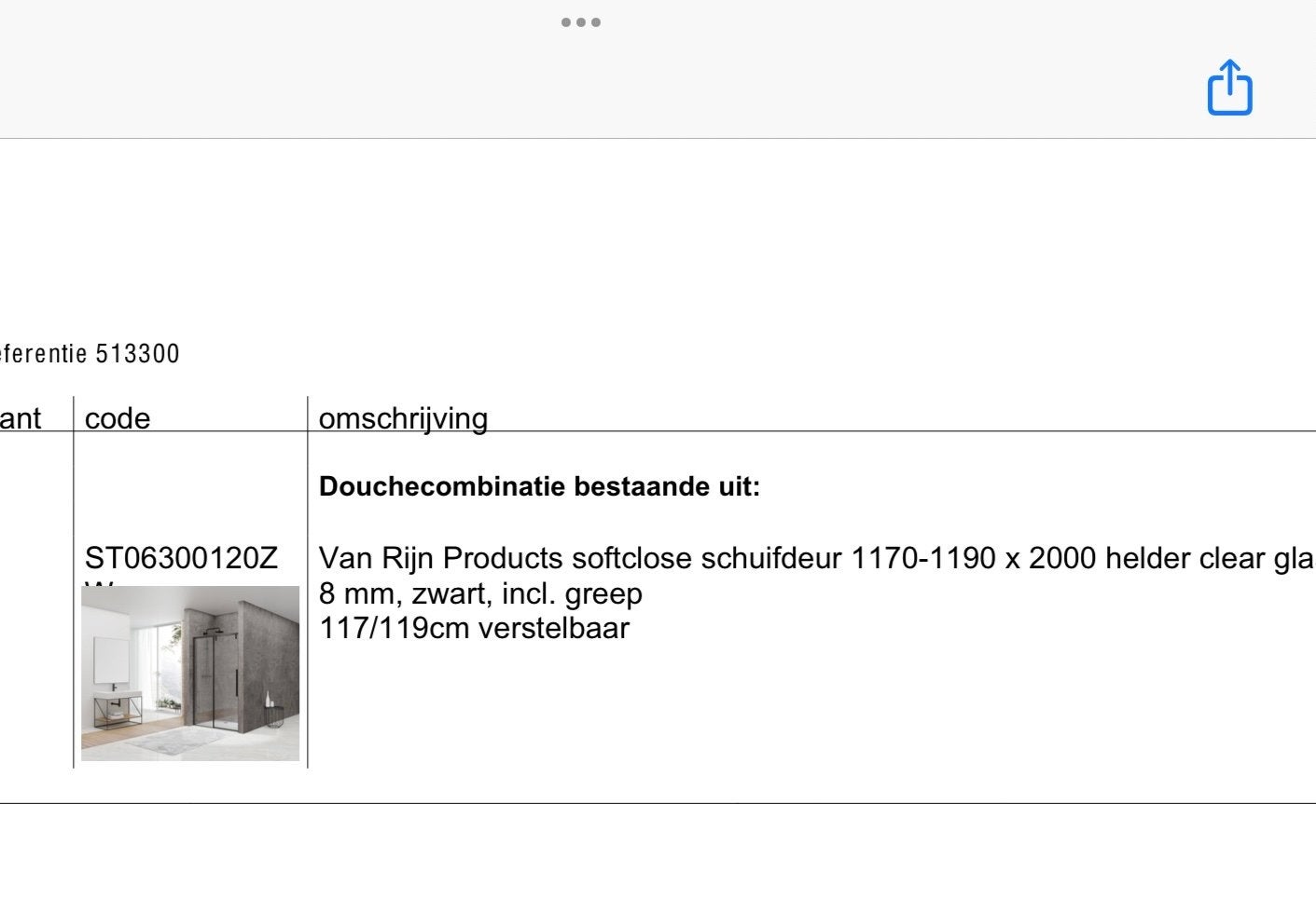 Van Rijn Products softclose schuifdeur douchecombinatie, Ophalen, Nieuw, Glas, Douche