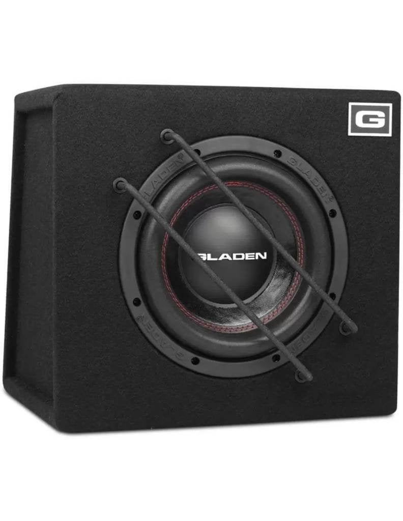 Gladen RSX08SB 8" Subwooferkist met 250 Watt RMS nieuw, Ophalen of Verzenden, Nieuw