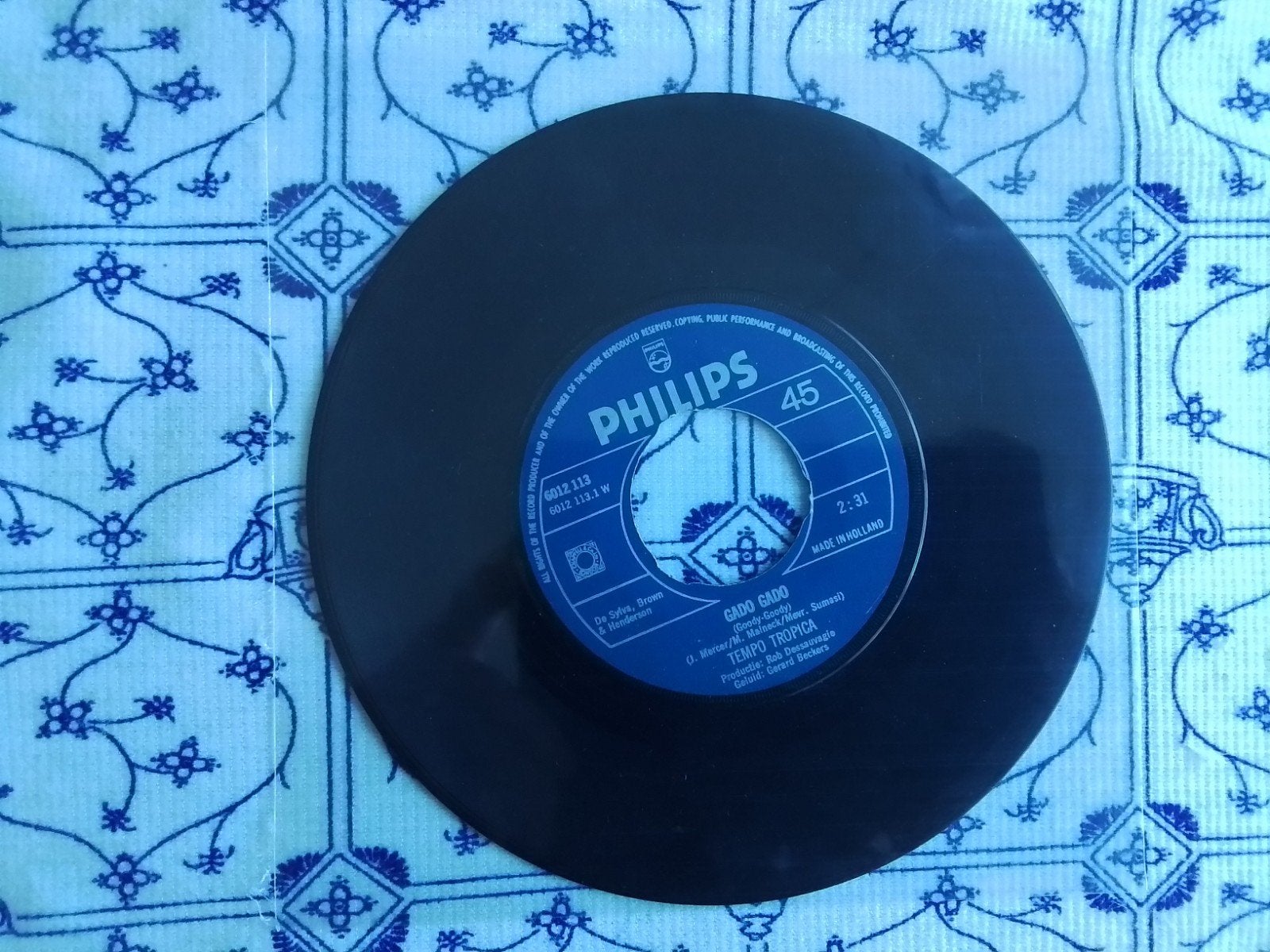 Tempo tropica          Gado gado, Ophalen of Verzenden, Zo goed als nieuw, 7 inch, Pop