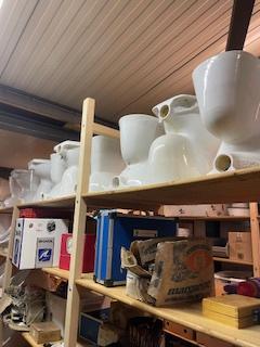 sanitair, Doe-het-zelf en Verbouw, Ophalen, Gebruikt, Steen, Toilet