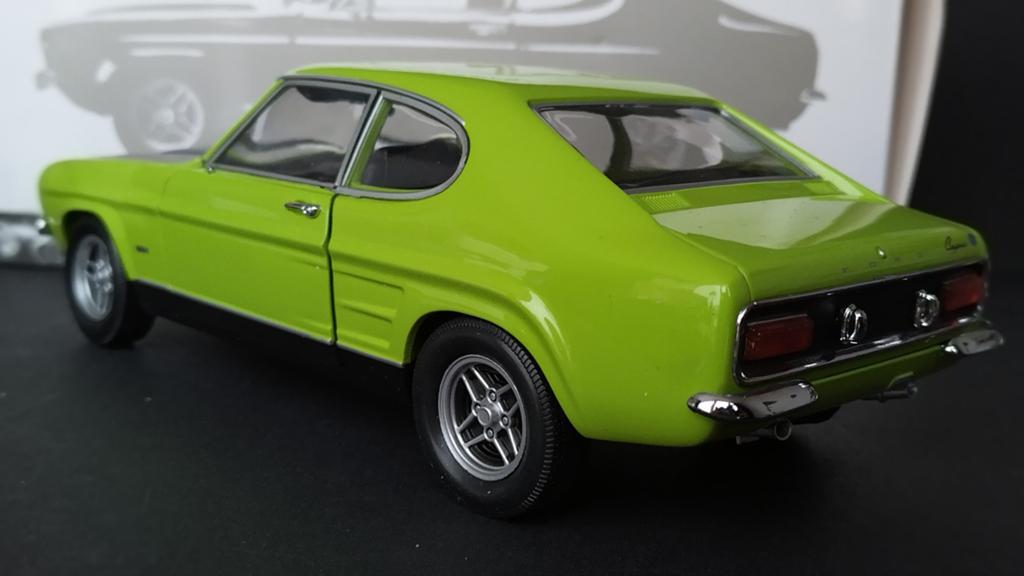 Ford Capri Rs 2600 1:18 Minichamps pol, Auto, Verzenden, ., Zo goed als nieuw
