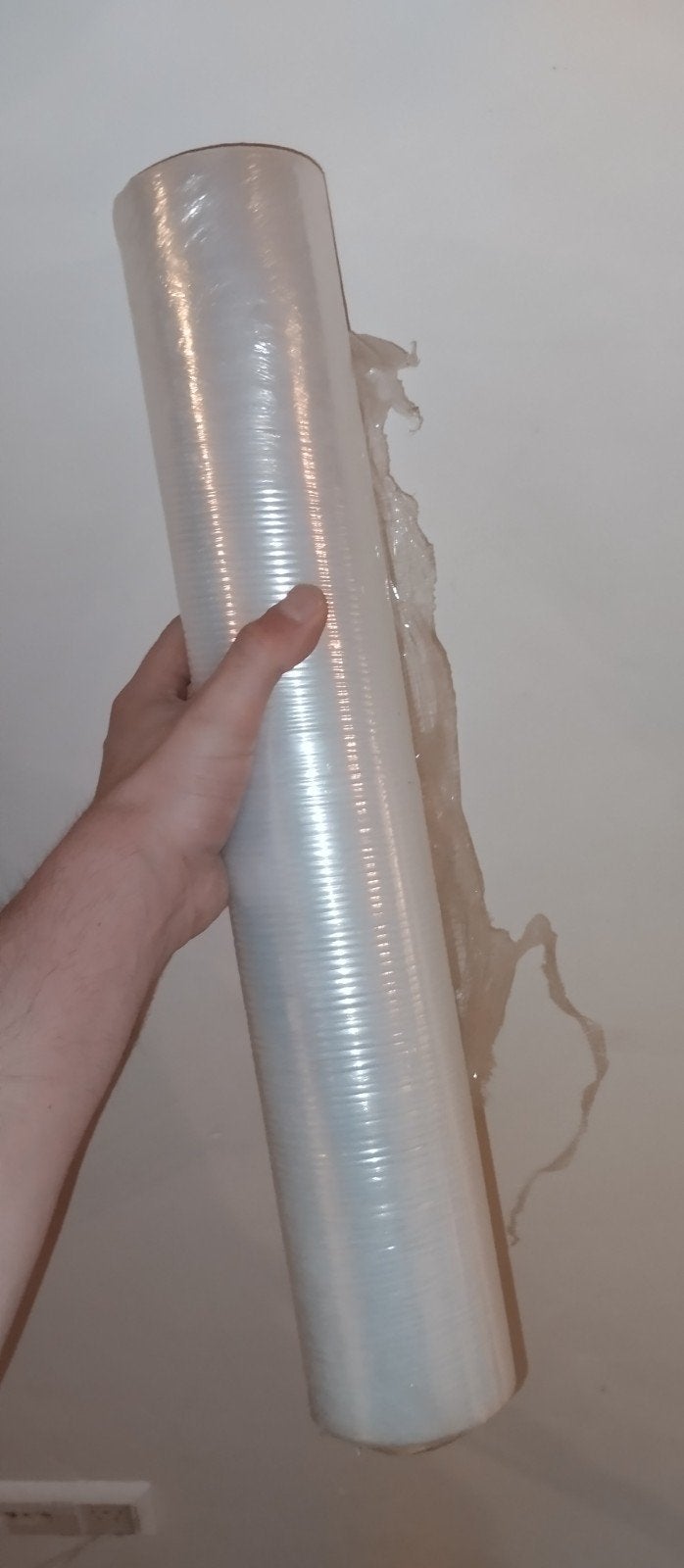 Rol cellofaan plastic folie, Ophalen, 15 m² of meer, Folie