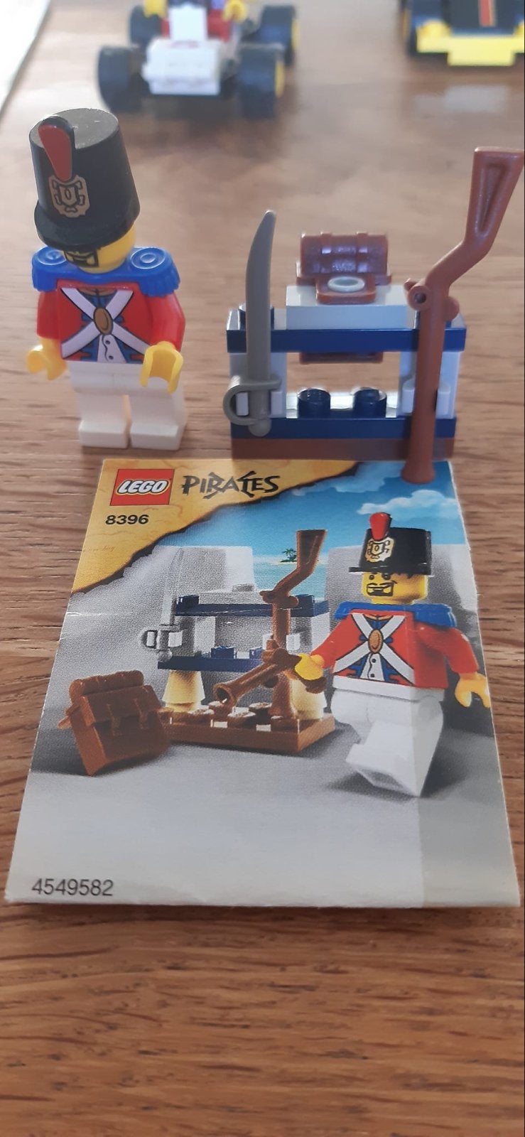 LEGO Pirates 8396 Soldaat met kanon en schatkist, Ophalen of Verzenden, Gebruikt